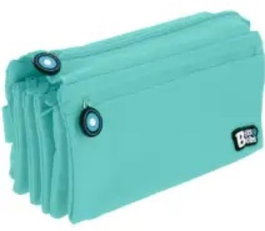GRAFOPLAS DISEÑO Portatodo Cuádruple Plano Bits & Bobs Azul Claro