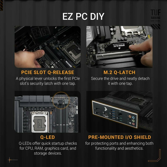 Asus TUF GAMING B860M-PLUS Micro ATX Intel B860 DDR5