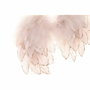 DKD Home Decor Decoración Colgante Pluma con Alas, Surtido de 2 Unidades