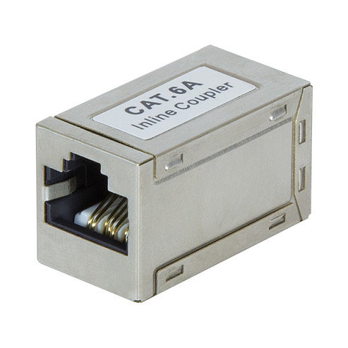 LogiLink Acoplador en línea RJ45 Cat.6A mini tipo blindado LogiLink Acoplador en línea RJ45 Cat.6A mini tipo blindado