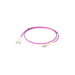 EFB Elektronik Cable de parcheo de fibra óptica OM4 Duplex LC-LC 10 m violeta EFB Elektronik Cable de parcheo de fibra óptica OM4 Duplex LC-LC 10 m violeta