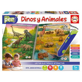 Educa Educapen Dinos y Animales 20322 Juego Educativo Español +5 Años