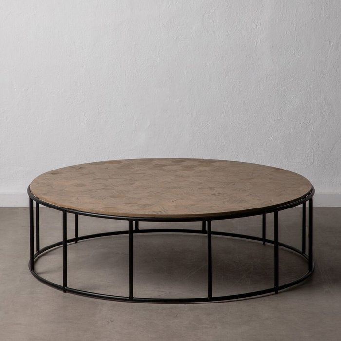 Ixia Mesa Centro Natural Dm-Metal 120 x 120 x 35 cm Ixia Mesa Centro Natural Dm-Metal 120 x 120 x 35 cm