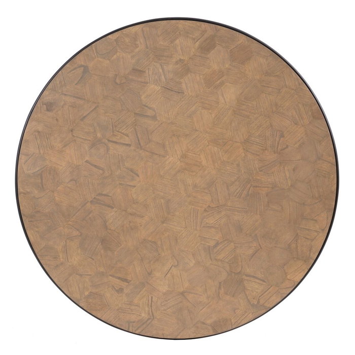 Ixia Mesa Centro Natural Dm-Metal 120 x 120 x 35 cm Ixia Mesa Centro Natural Dm-Metal 120 x 120 x 35 cm