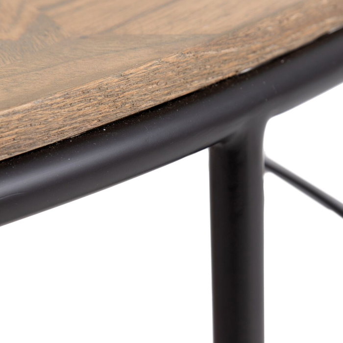 Ixia Mesa Centro Natural Dm-Metal 120 x 120 x 35 cm Ixia Mesa Centro Natural Dm-Metal 120 x 120 x 35 cm
