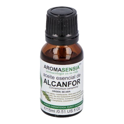 AROMASENSIA Aceite Esencial de Alcanfor 15ml AROMASENSIA Aceite Esencial de Alcanfor 15ml