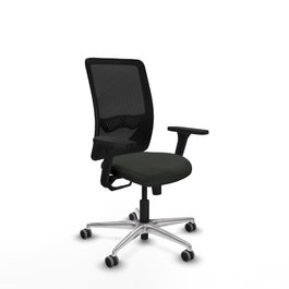 PIQUERAS Y CRESPO Silla de oficina Zulema con Mecanismo Sincro y Brazos 3D en Negro