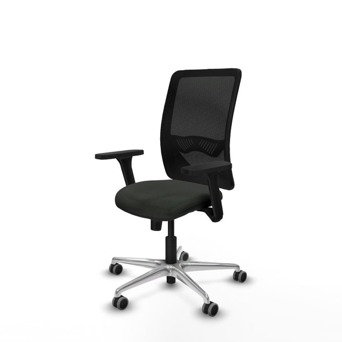 PIQUERAS Y CRESPO Silla de oficina Zulema con Mecanismo Sincro y Brazos 3D en Negro