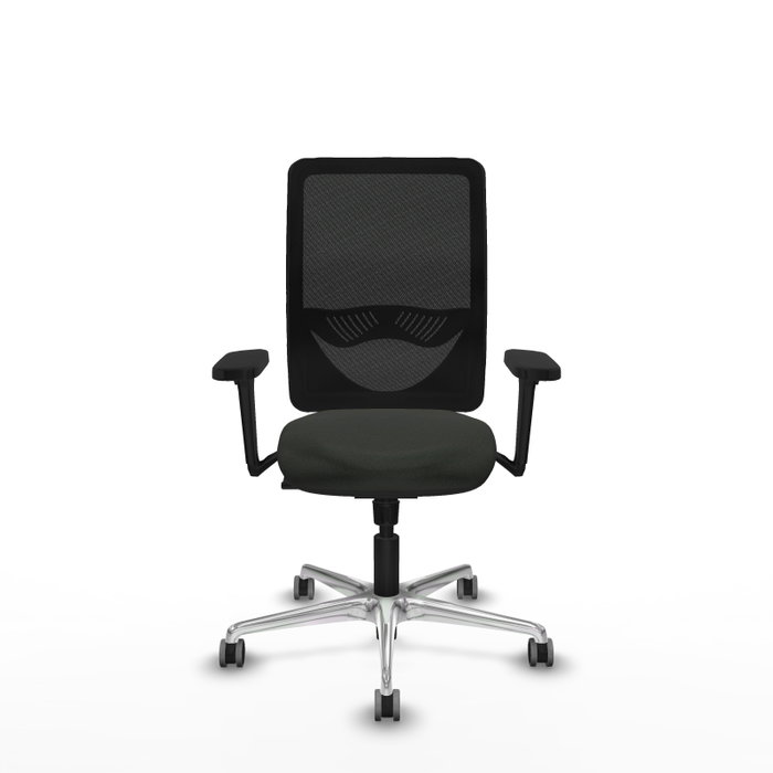 PIQUERAS Y CRESPO Silla de oficina Zulema con Mecanismo Sincro y Brazos 3D en Negro