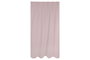 DKD Home Decor Cortina Linen Collection 1c24 Rosa Palo Lino 260 x 140 cm (2 Unidades)