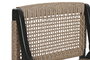 DKD Home Decor Silla Boho Negro 65 x 62 x 72 cm