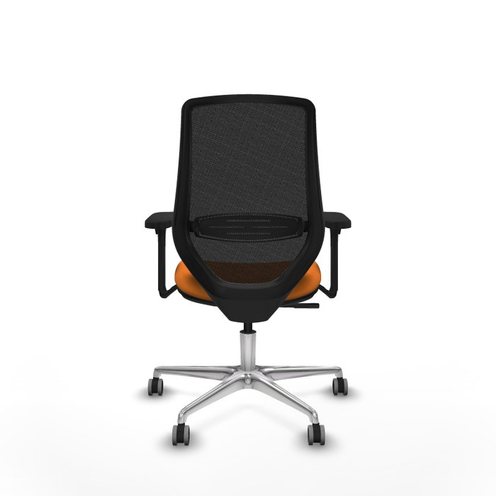 PIQUERAS Y CRESPO Silla de oficina Mardos con mecanismo Sincro, Naranja y Negro PIQUERAS Y CRESPO Silla de oficina Mardos con mecanismo Sincro, Naranja y Negro