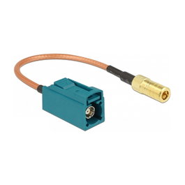 DeLOCK Cable coaxial 89671 FAKRA Z hembra a SMB hembra RG-316 15 cm