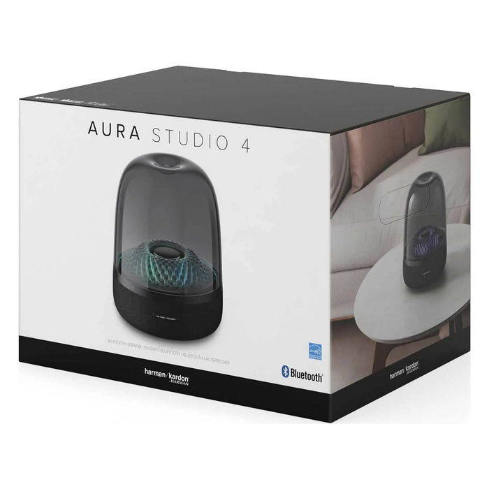 Harman Kardon Aura Studio 4 Altavoz Inalámbrico 100W Negro Transparente Harman Kardon Aura Studio 4 Altavoz Inalámbrico 100W Negro Transparente