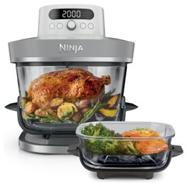 Ninja Crispi PRO AS090EUWH Blanca con recipientes de 5,7 L y 2,3 L