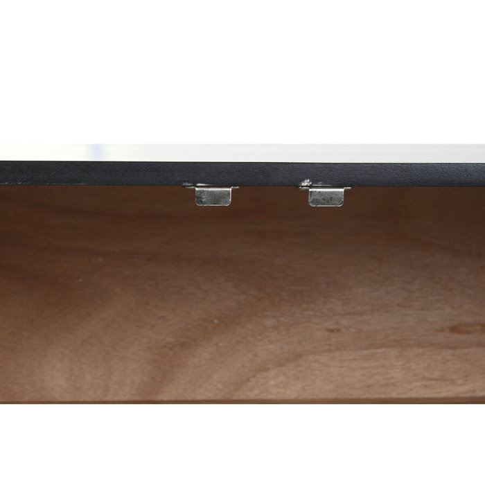 DKD Home Decor Mueble TV Mandala Mango y Metal Negro 160x40x50 DKD Home Decor Mueble TV Mandala Mango y Metal Negro 160x40x50