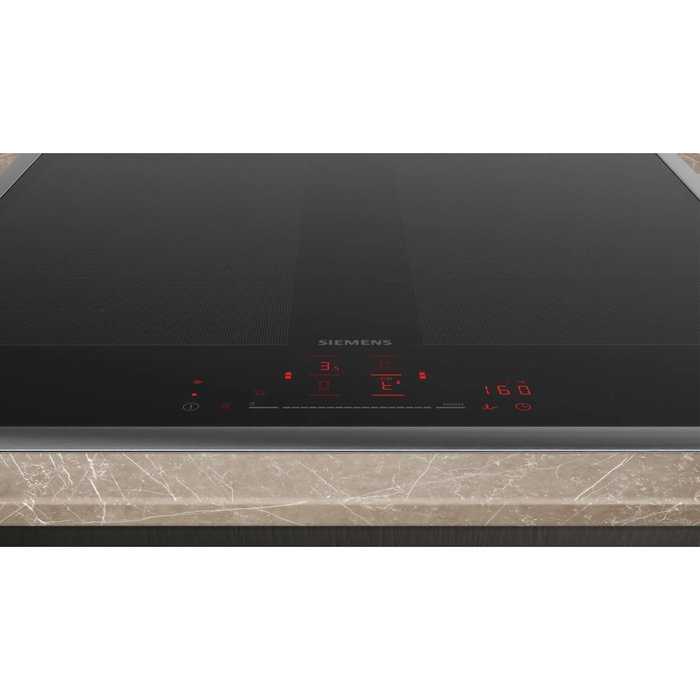 Siemens iQ700 EX645HXC1E Placa de Inducción 4 Zonas 60 cm Negro