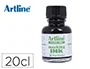 Artline esk-20 Tinta Recambio Rotulador Negro Bote 20 cc Sin Xileno