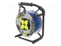 KEL Prolongador de alimentación H07BQ-F 3G2,5mm2 30m azul