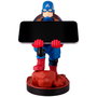 EXQUISITE GAMING Cable Guy Soporte Sujeción Figura Capitán América Marvel 20cm para Mandos y Móviles