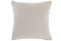 DKD Home Decor Cojín Algodón Poliéster Gris 45x45 cm (Pack de 2)