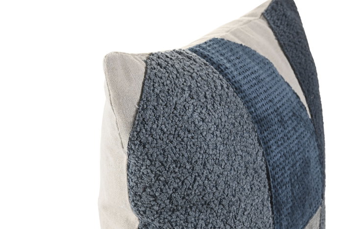 DKD Home Decor Cojín Algodón Poliéster Gris 45x45 cm (Pack de 2)