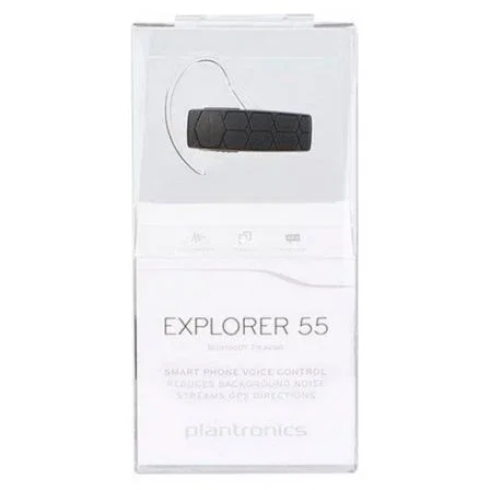 AURICULAR PLANTRONICS EXPLORER 55 - BLUETOOTH 3.0 - REDUCCIÓN DE RUIDO - PERMITE CONECTAR 2 SMARTPHONES - HASTA 11 HORAS CONVERSACIÓN