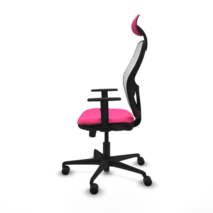 PIQUERAS Y CRESPO Silla de oficina Jorquera Rosa y Blanca PIQUERAS Y CRESPO Silla de oficina Jorquera Rosa y Blanca