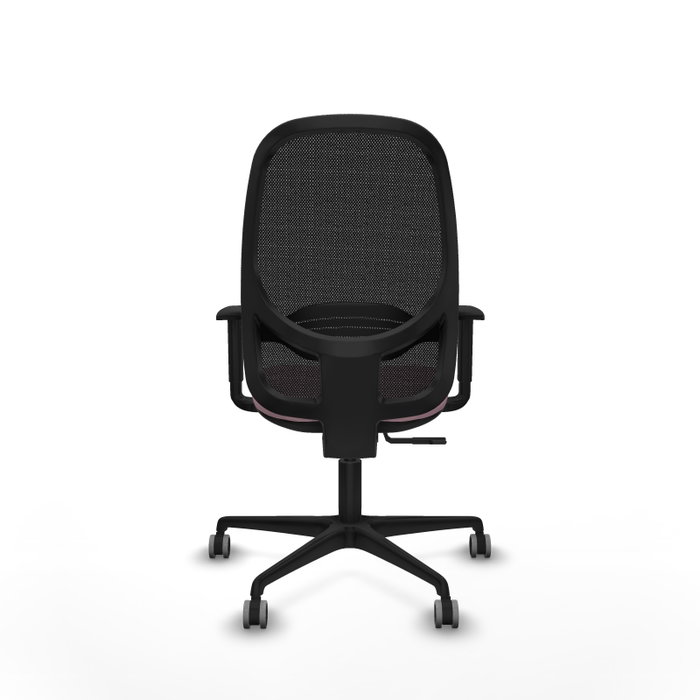 PIQUERAS Y CRESPO Silla de oficina Cilanco Rosa y Negro PIQUERAS Y CRESPO Silla de oficina Cilanco Rosa y Negro