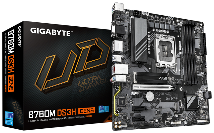 Gigabyte B760M DS3H GEN5 Micro ATX DDR5 LGA1700