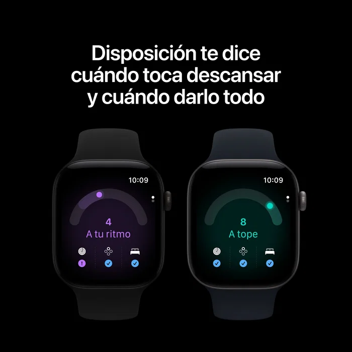 Apple Watch Series 12 GPS + Cellular 46 mm Titanio Oro Brillante Milanese Loop M/L