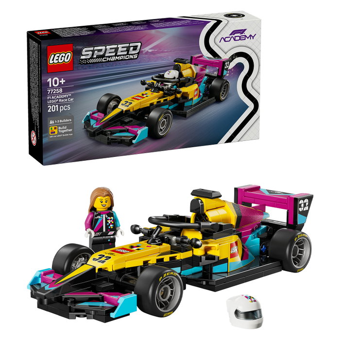 LEGO Speed Champions Coche de Carreras F1 ACADEMY 77258