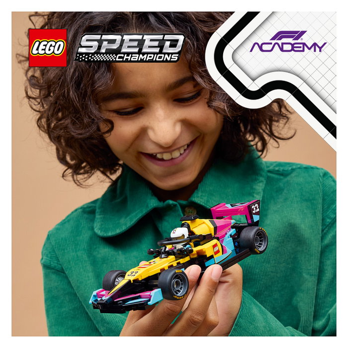 LEGO Speed Champions Coche de Carreras F1 ACADEMY 77258
