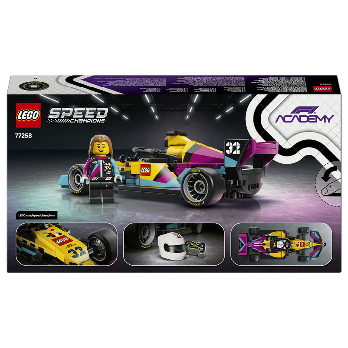 LEGO Speed Champions Coche de Carreras F1 ACADEMY 77258