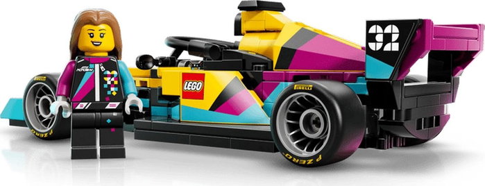 LEGO Speed Champions Coche de Carreras F1 ACADEMY 77258