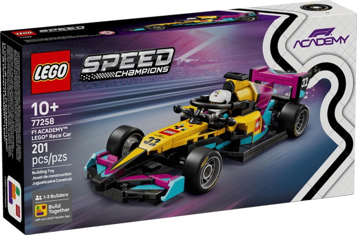 LEGO Speed Champions Coche de Carreras F1 ACADEMY 77258