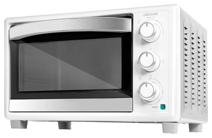 Cecotec Bake&Toast 2300 Horno de Sobremesa 23 L Blanco con Grill Cecotec Bake&Toast 2300 Horno de Sobremesa 23 L Blanco con Grill