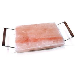 Orfebrería Plancha de Sal del Himalaya - Complemento de cocina 30x21 cm