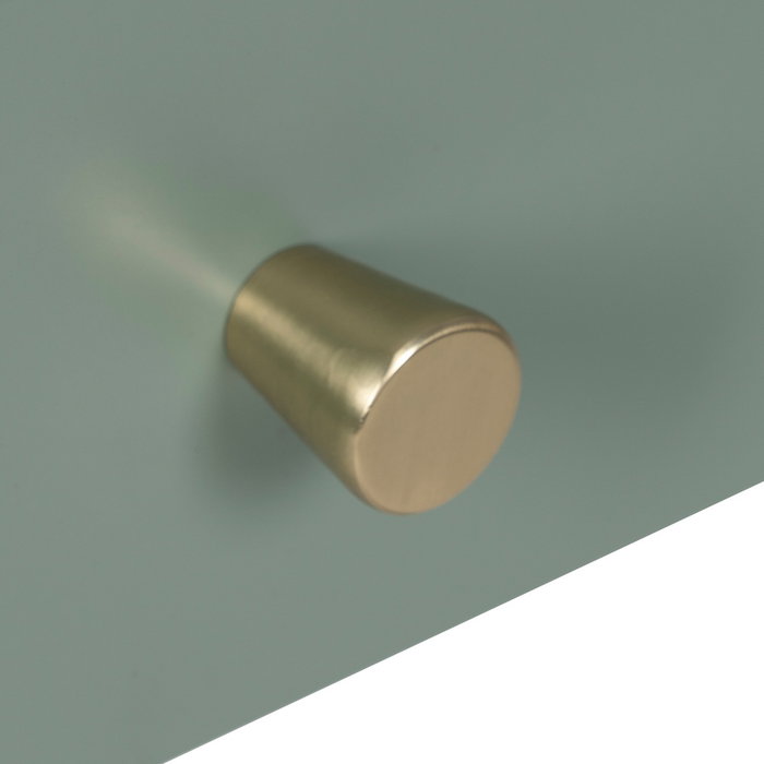 Mesita Verde Acero 43 X 41 X 50 cm Mesita Verde Acero 43 X 41 X 50 cm