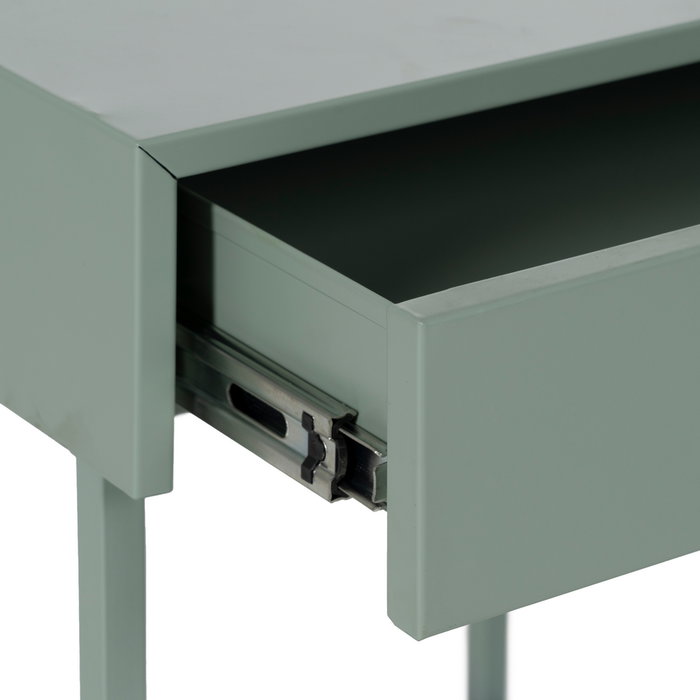 Mesita Verde Acero 43 X 41 X 50 cm Mesita Verde Acero 43 X 41 X 50 cm