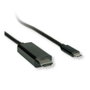 ROLINE Adaptador USB Tipo C a HDMI 5 m, Negro
