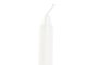 DKD Home Decor Set de 4 Velas de Parafina y Cristal Blancas