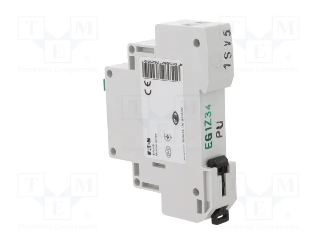EATON ELECTRIC Interruptor de botón Z-PU/S verde EATON ELECTRIC Interruptor de botón Z-PU/S verde