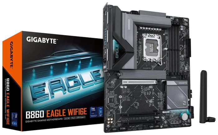 Gigabyte B860 EAGLE WIFI6E ATX DDR5 LGA 1851 Gigabyte B860 EAGLE WIFI6E ATX DDR5 LGA 1851