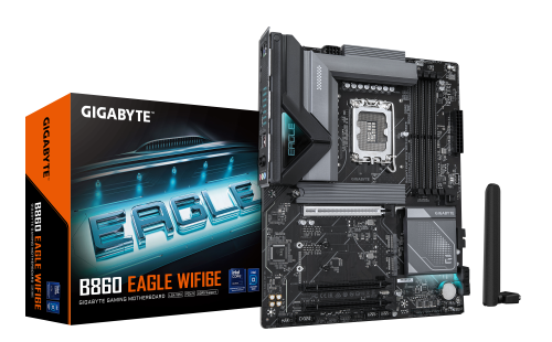Gigabyte B860 EAGLE WIFI6E ATX DDR5 LGA 1851 Gigabyte B860 EAGLE WIFI6E ATX DDR5 LGA 1851