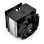 Endorfy Fortis 5 Dual Fan - Refrigerador de aire Negro con 2 ventiladores de 120/140 mm