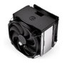 Endorfy Fortis 5 Dual Fan - Refrigerador de aire Negro con 2 ventiladores de 120/140 mm