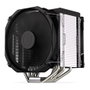 Endorfy Fortis 5 Dual Fan - Refrigerador de aire Negro con 2 ventiladores de 120/140 mm