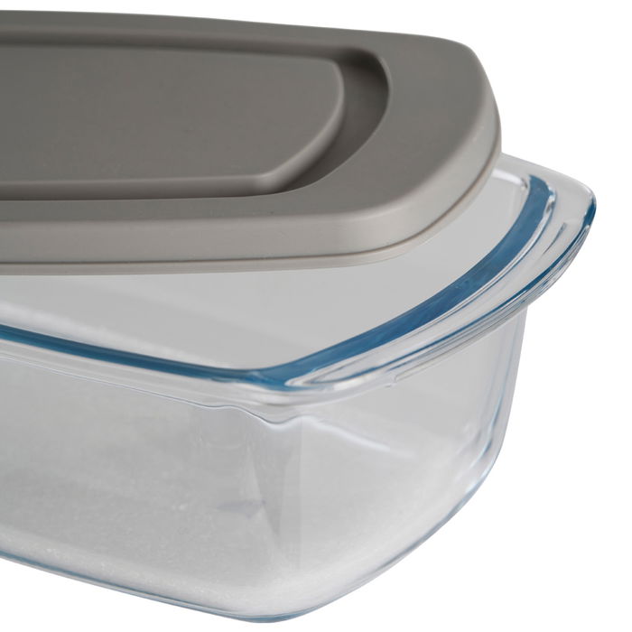 Day Fuente Horno Con Tapa 27,5x14,5 cm Vidrio