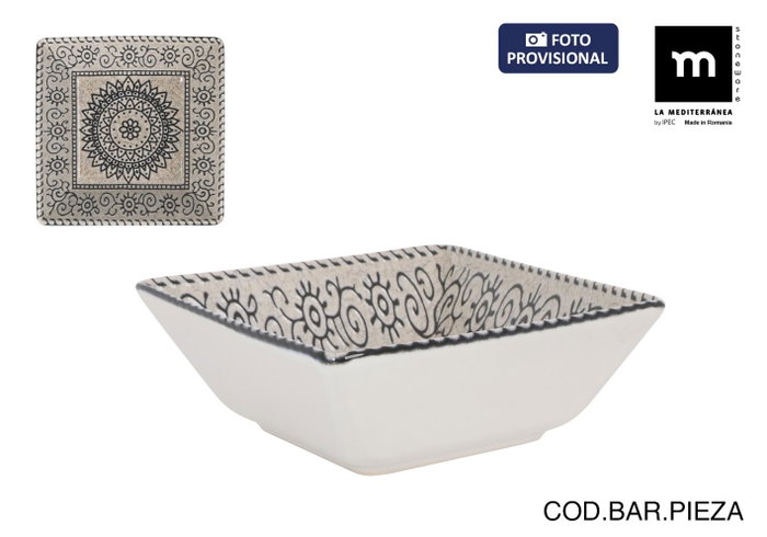 La Mediterranea Bol Sole Elite Brillo 13x13cm La Mediterranea Bol Sole Elite Brillo 13x13cm